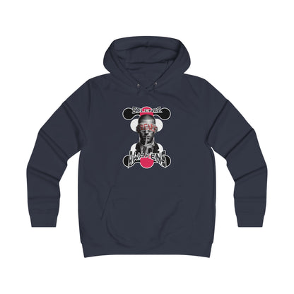 Girlie College Hoodie "silence awakens"