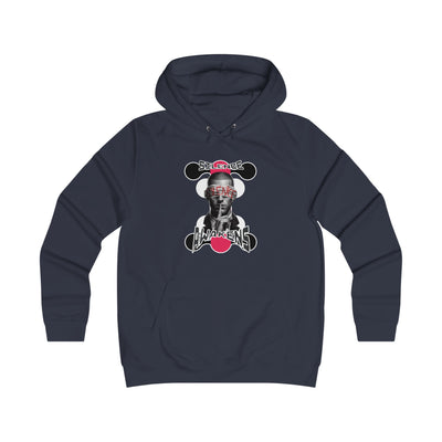 Girlie College Hoodie "silence awakens"