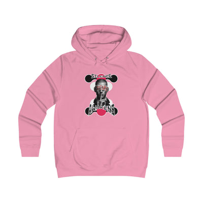 Girlie College Hoodie "silence awakens"