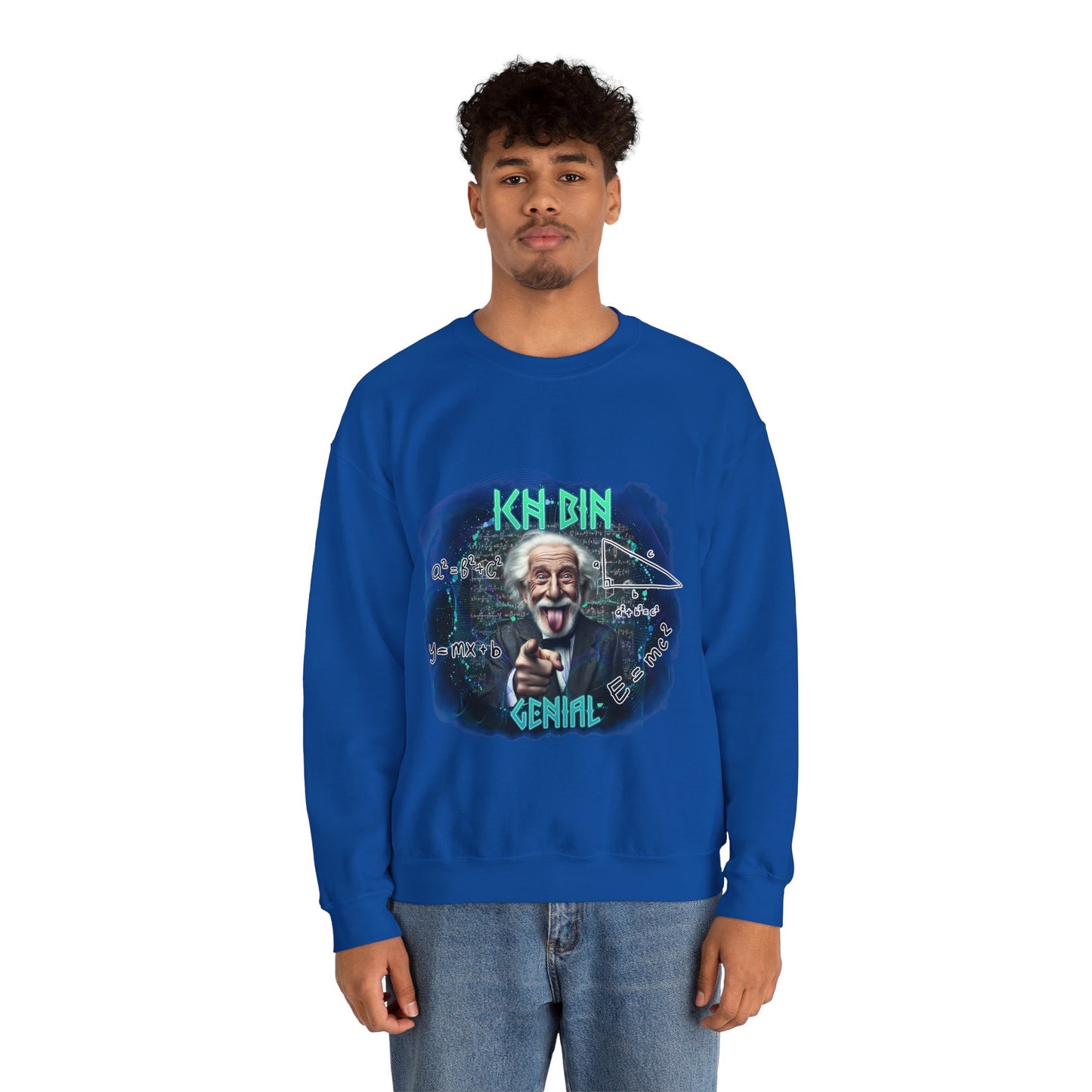 Sweatshirt 'ICH BIN GENIAL' unisex