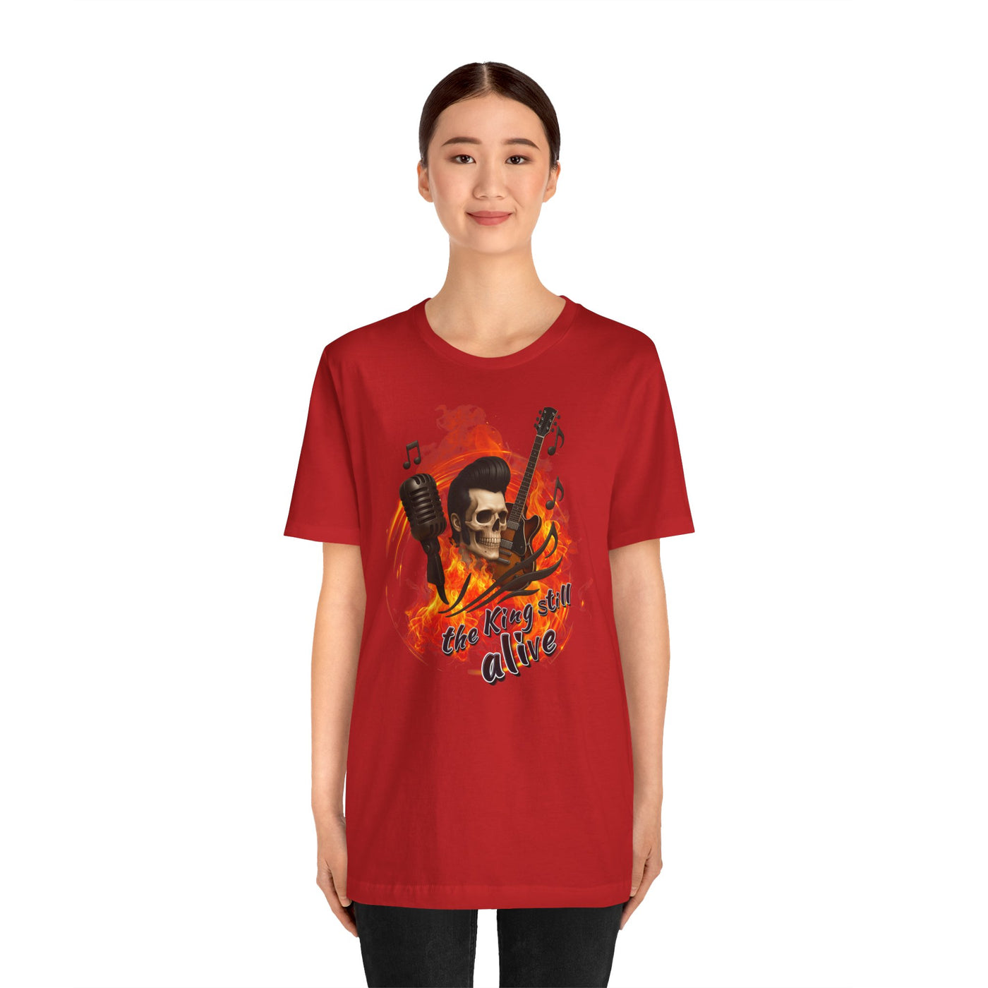 Music Vibes Unisex Jersey Tee - 'The King Still Alive' Graphic T-Shirt