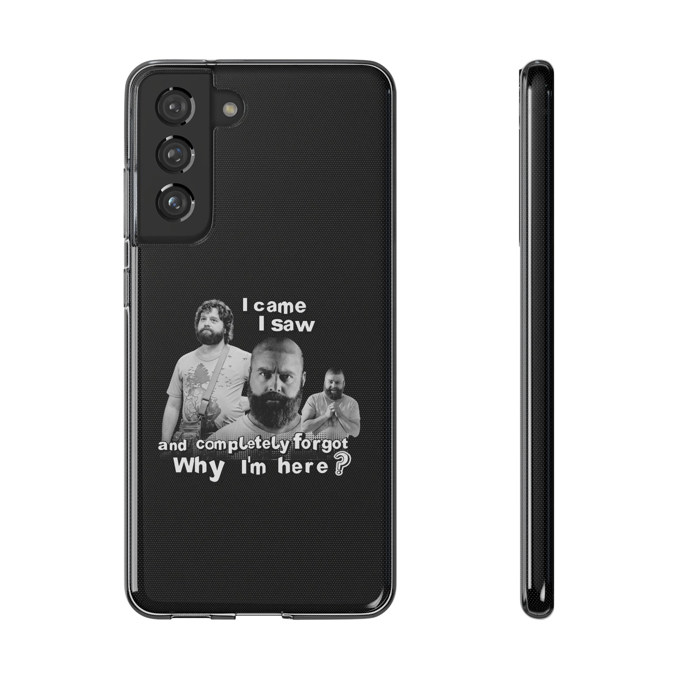 I Came, I Saw & Forgot, Alan Hangover -  Funny Phone Case  - Handyhülle -