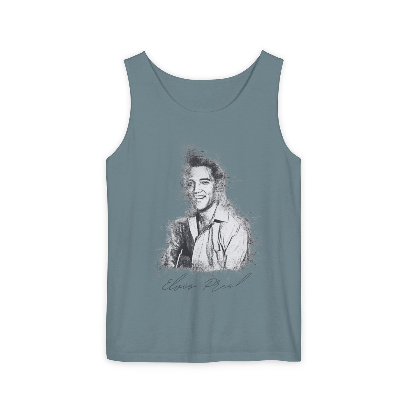 Tank Top - Elvis Presley Inspired Vintage Design