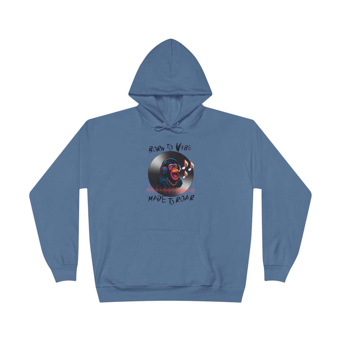 Born to Vibe Hoodie - cool monkey design / Monkey