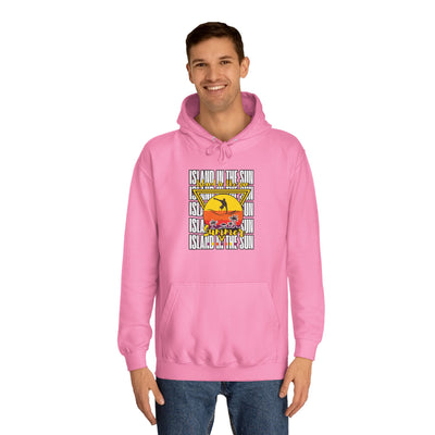 Vibrant College Spirit Hoodie, Unisex College Hoodie