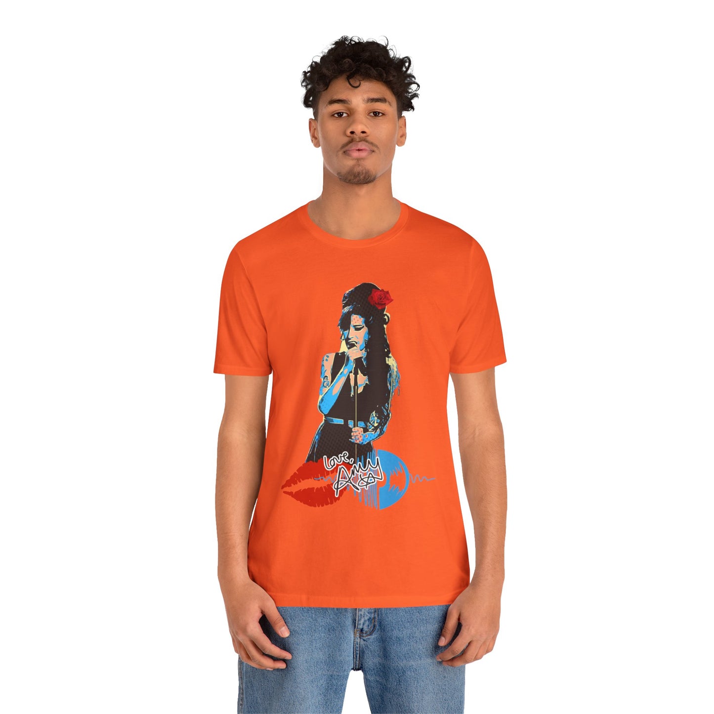 Amy Vintage-Inspired Music Lover's e T-Shirt