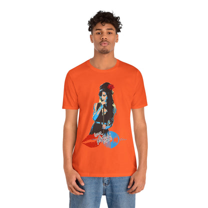 Amy Vintage-Inspired Music Lover's e T-Shirt