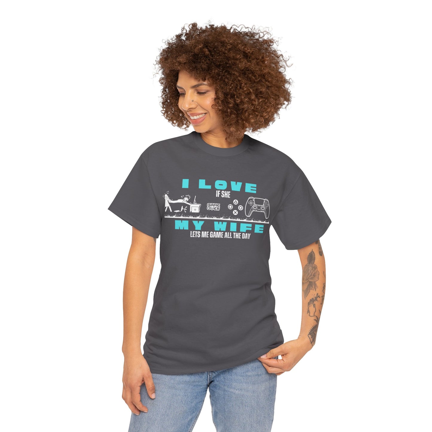 I love my wife - when she lets me gamble - Fun Shirt