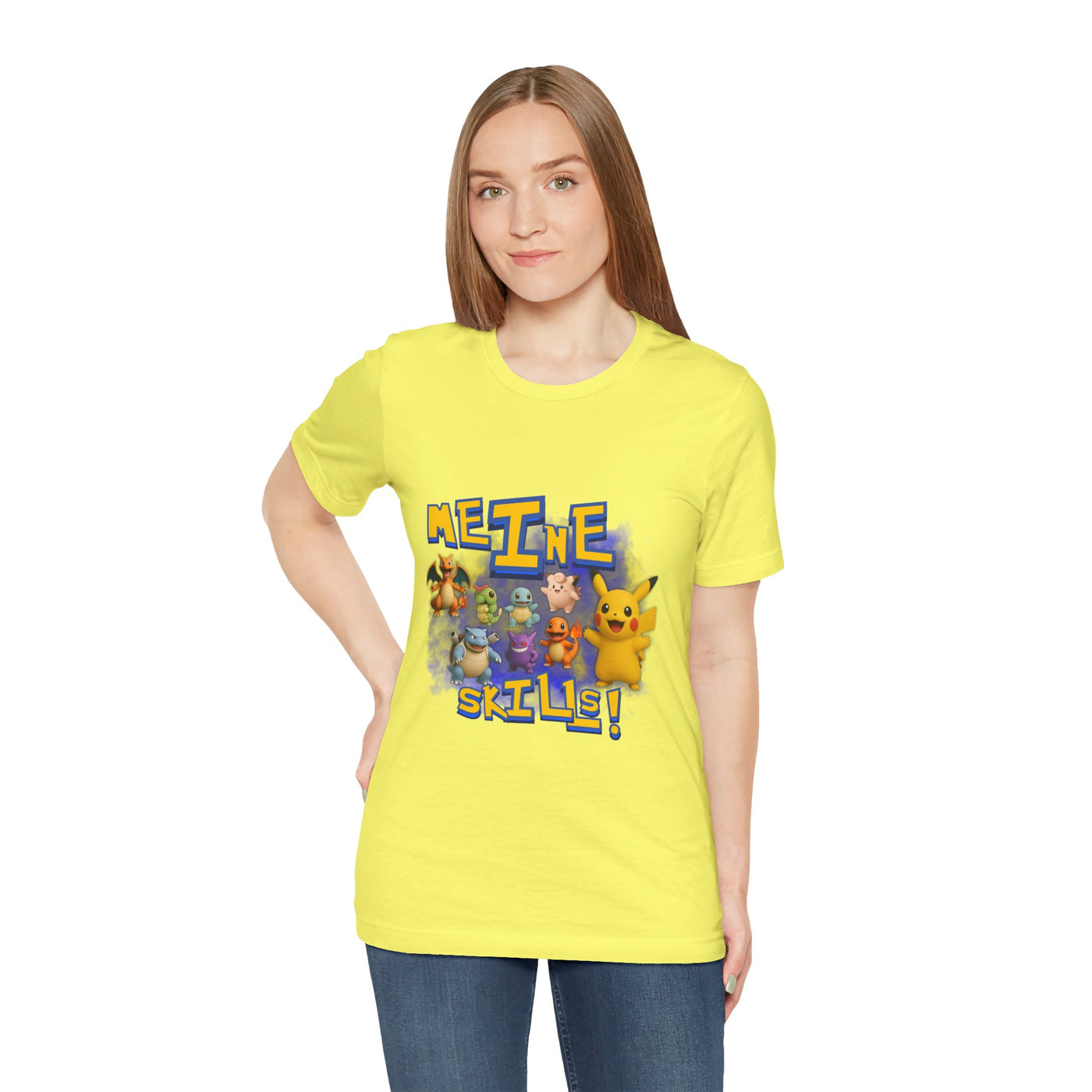 Pokemon Skills Unisex Tee, Fun Casual Shirt