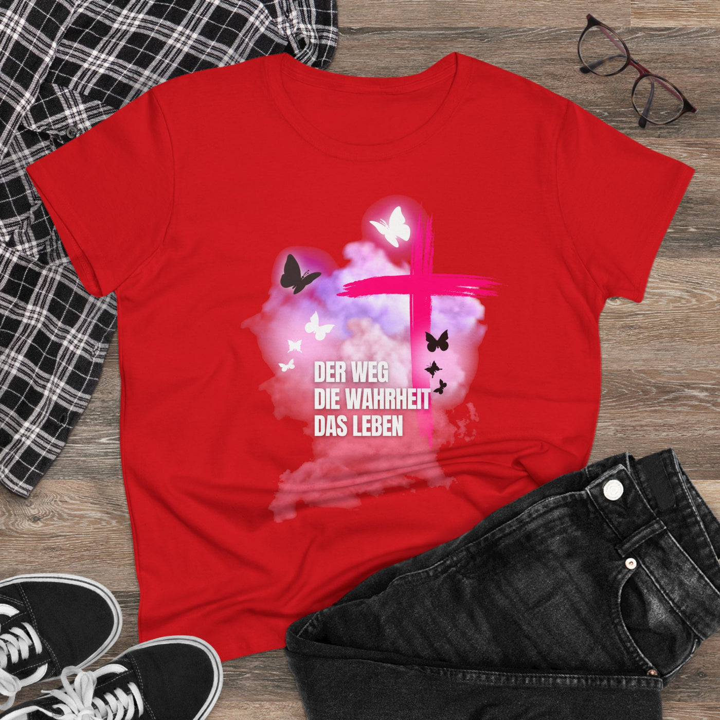 Faith-Inspired Women's Tee - Jesus