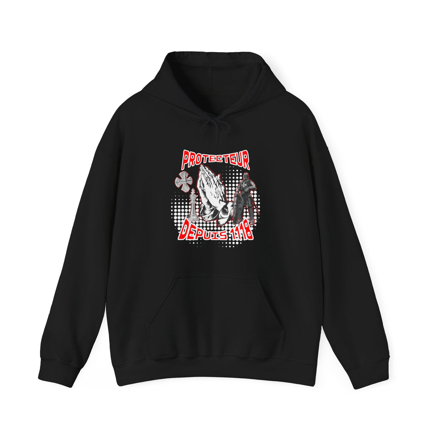 Protecteur depuis 1118 - Cute Unisex Hoodie