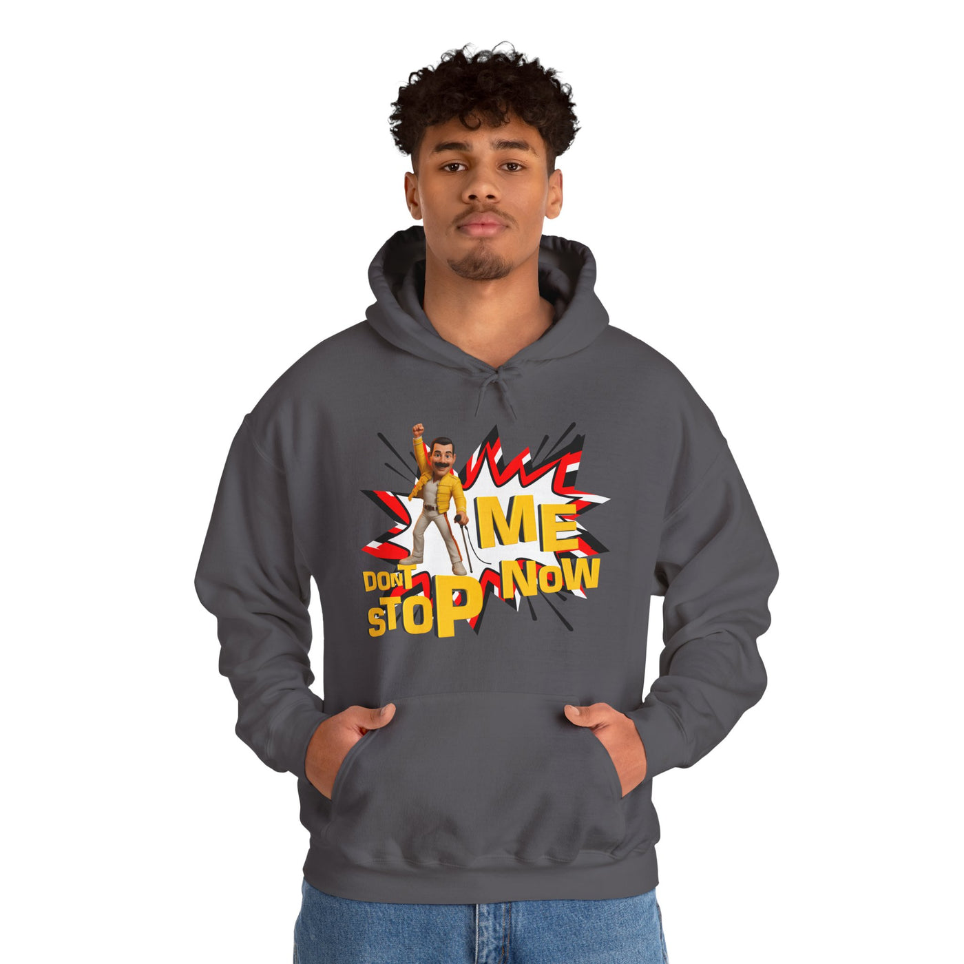 Freddie Hoodie, Unisex Sweatshirt for Music Lovers