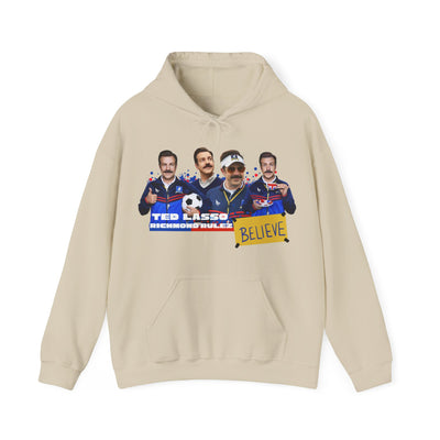 Ted Lasso "Believe" Hooded Sweatshirt - Unisex Heavy Blend™