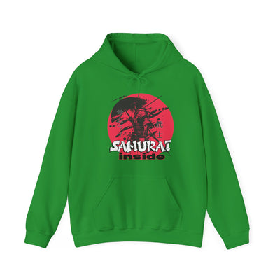 Samurai Inspired Hoodie, Cozy Streetwear,