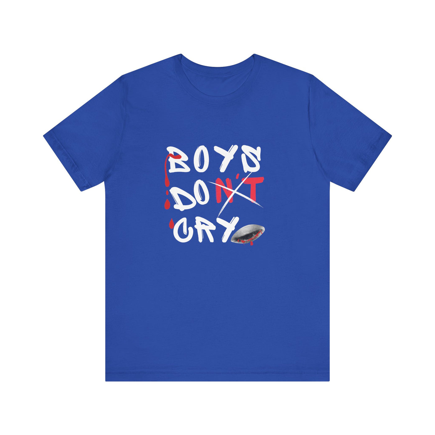 Boys Don't Cry for Men, Casual T-shirt