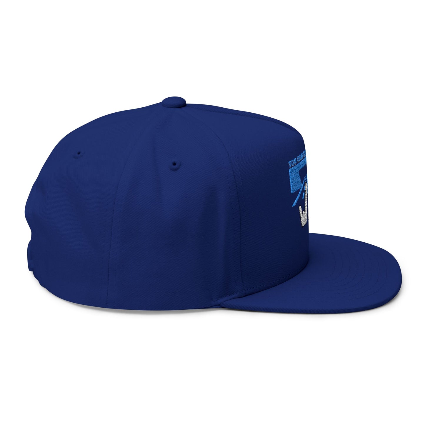 Flat Bill Cap - "You Can Go Your Own Way" Snapback