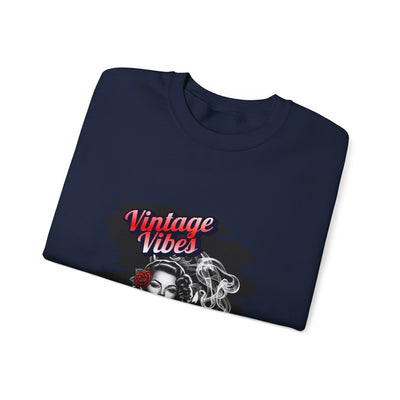 Vintage Vibes Unisex Sweatshirt, Retro