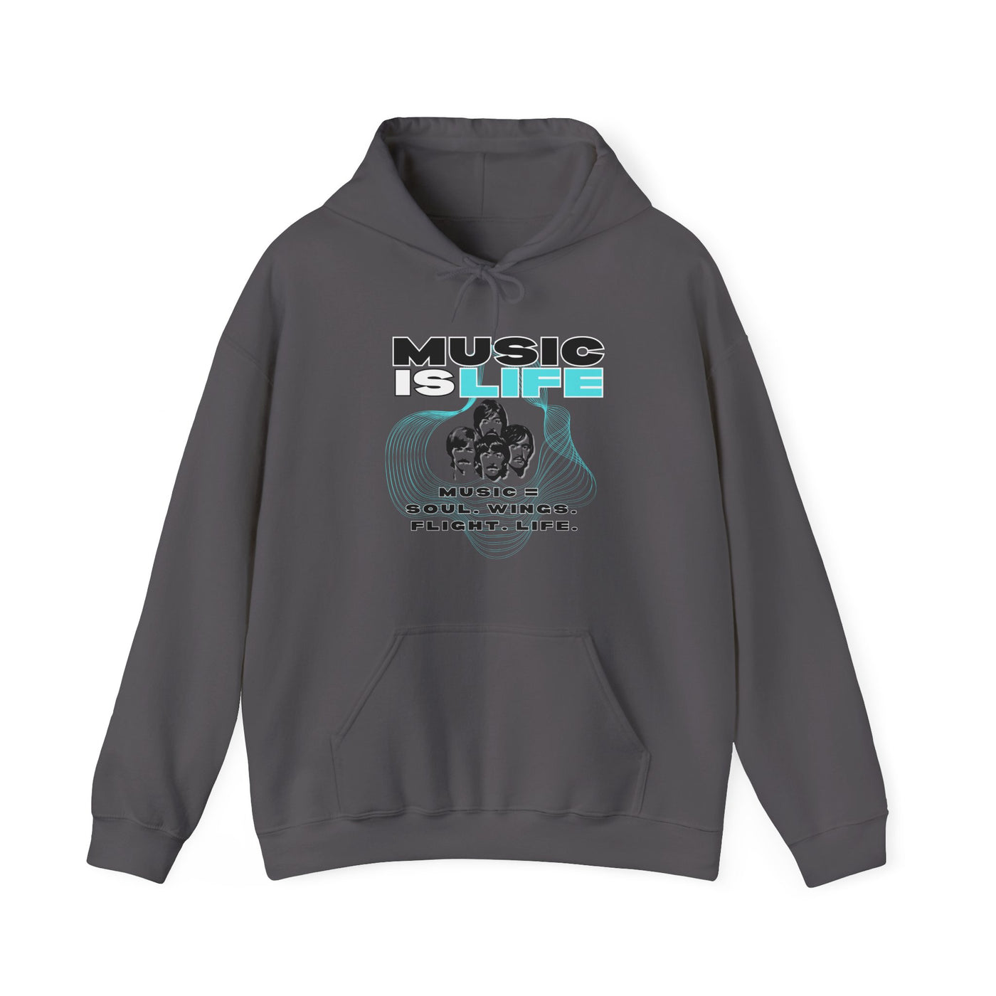 Music is Life Hoodie - Unisex Heavy Blend™ Sweatshirt