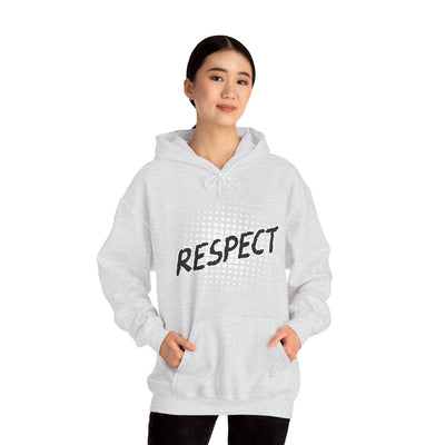 Respect Unisex Hooded Sweatshirt, Streetwear Hoodie