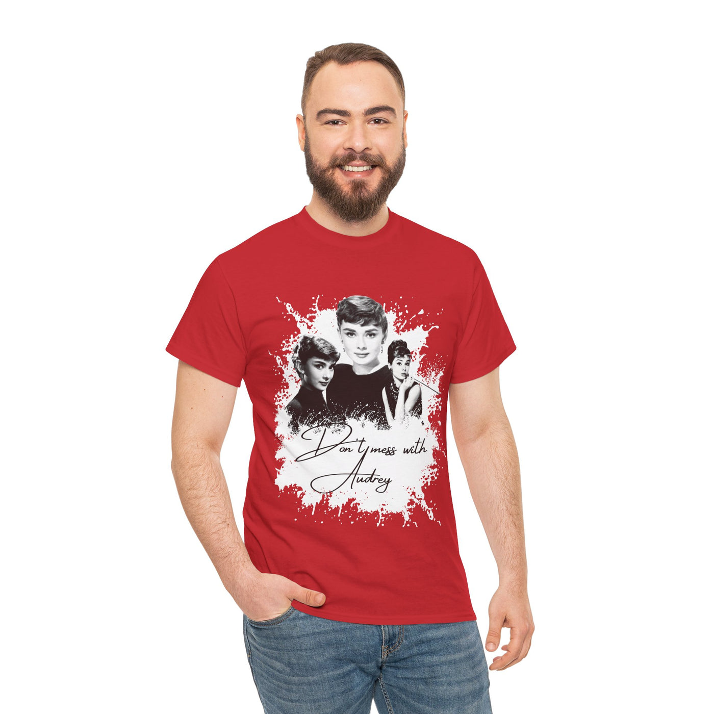 Don't mess with Audrey - Audrey Hepburn T Shirt