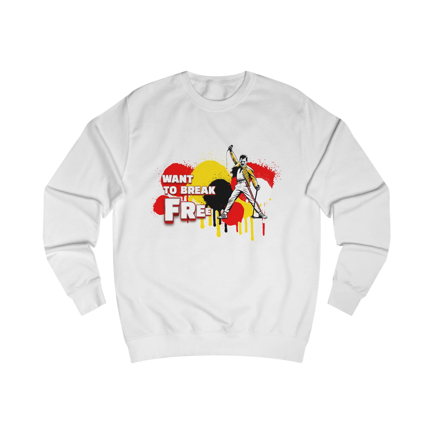 F r e d  d  i  e   M e r c u r y   Unisex Legend Sweatshirt Music