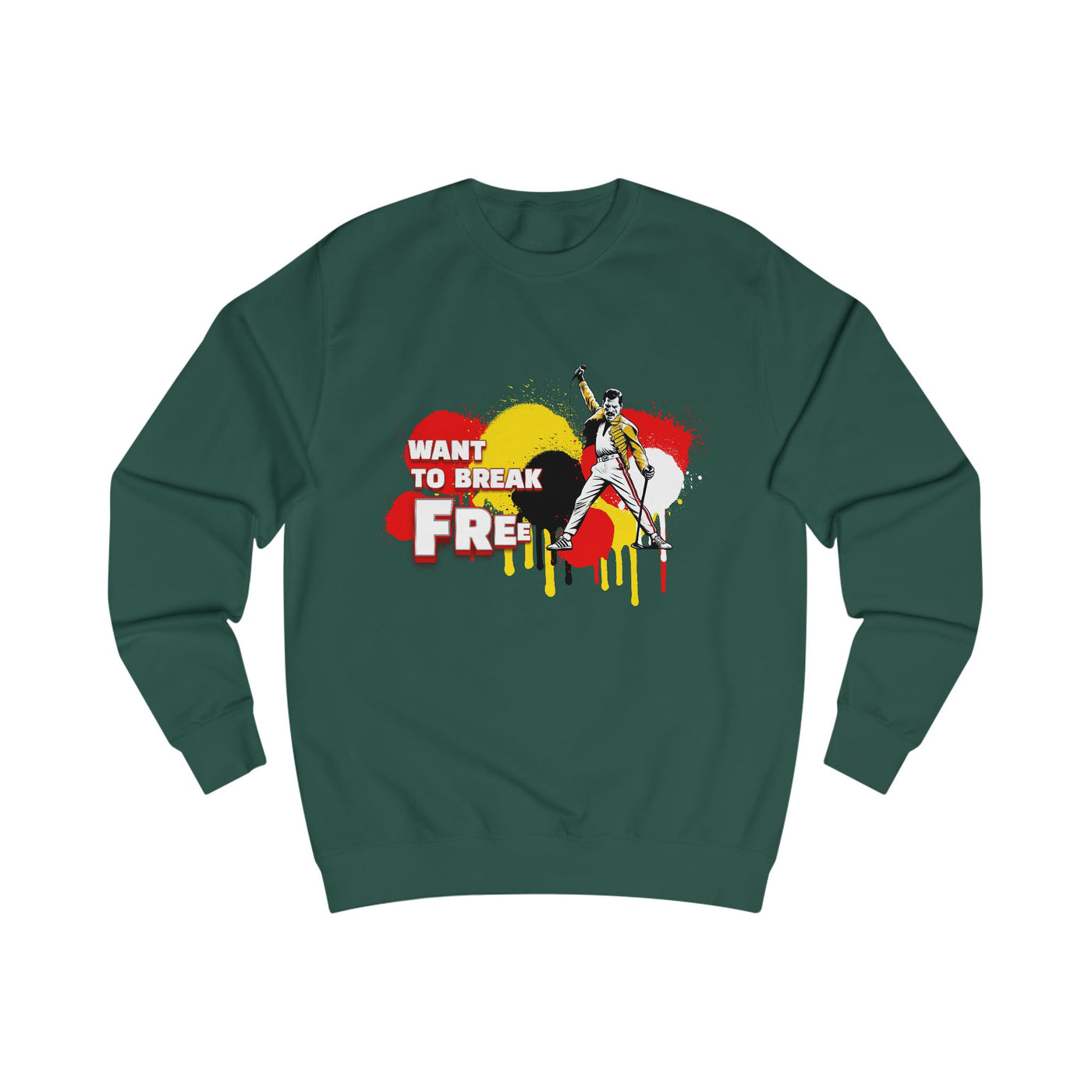 F r e d  d  i  e   M e r c u r y   Unisex Legend Sweatshirt Music