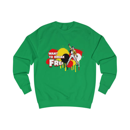 F r e d  d  i  e   M e r c u r y   Unisex Legend Sweatshirt Music