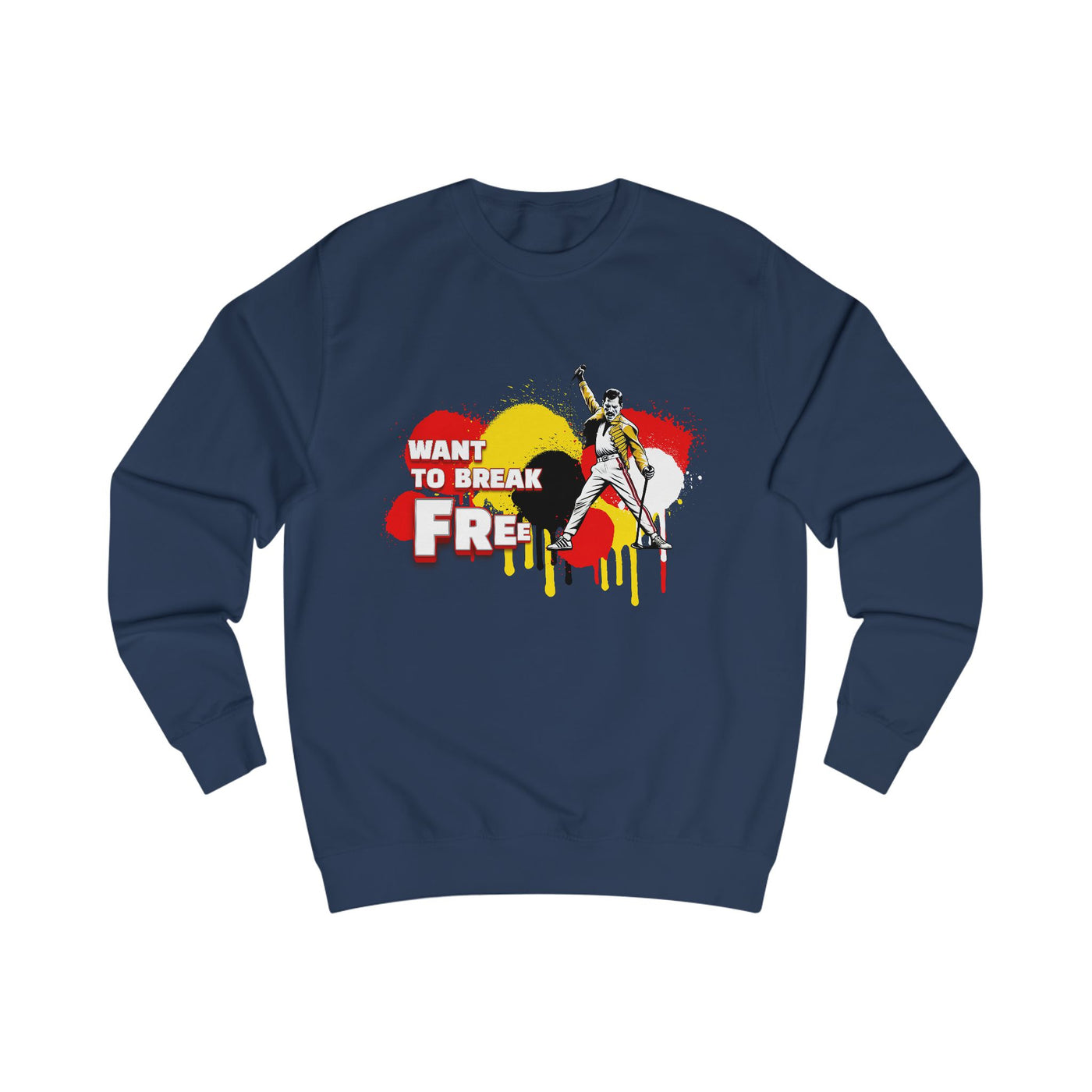 F r e d  d  i  e   M e r c u r y   Unisex Legend Sweatshirt Music