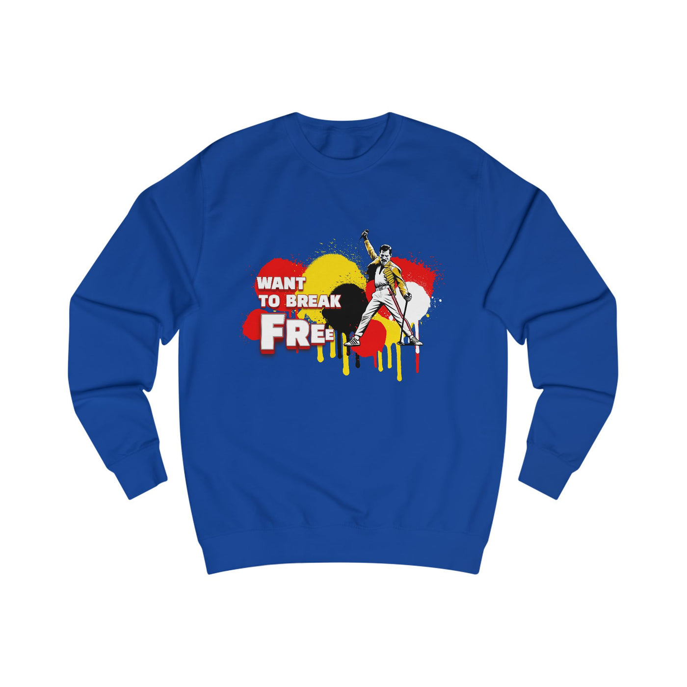 F r e d  d  i  e   M e r c u r y   Unisex Legend Sweatshirt Music