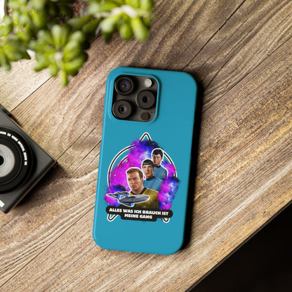 Handyhülle -  Star trek Slim Phone Cases "Alles was ich brauch ist meine Gang", Star Trek