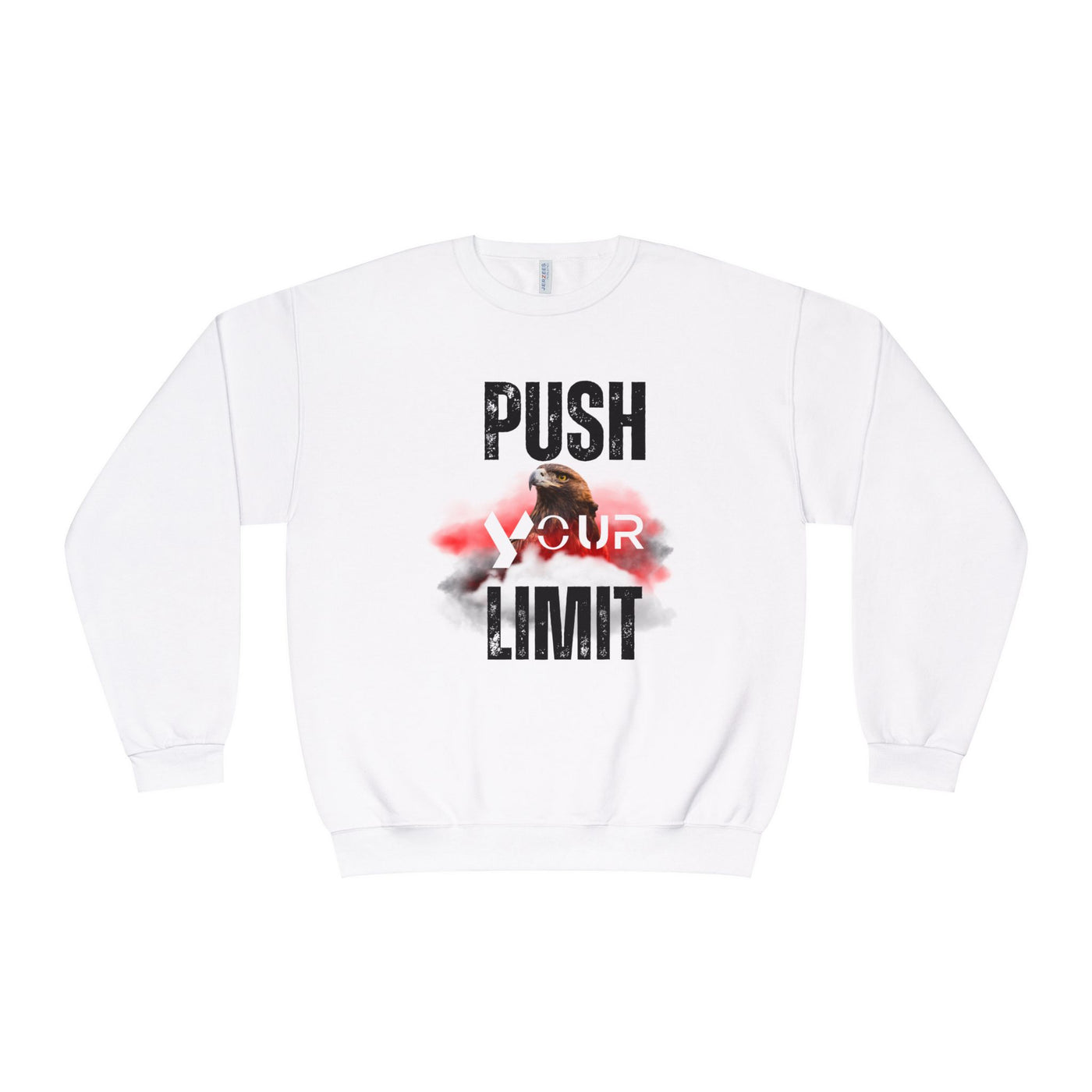 Motivational Crewneck Sweatshirt - "Push Your Limit" 