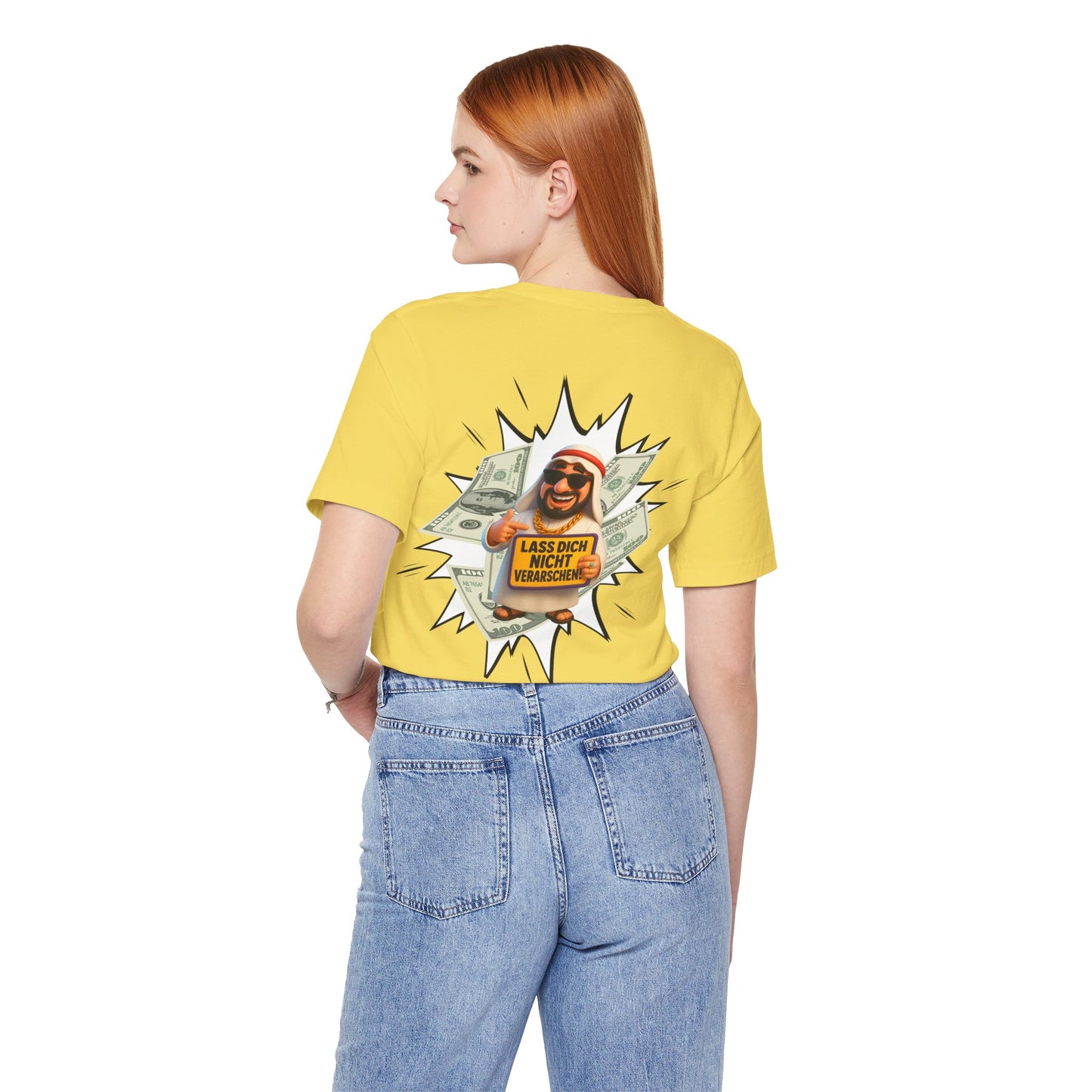 Bitcoins Dubai - Rosarote Welt - lass dich nicht verarschen T - Shirt