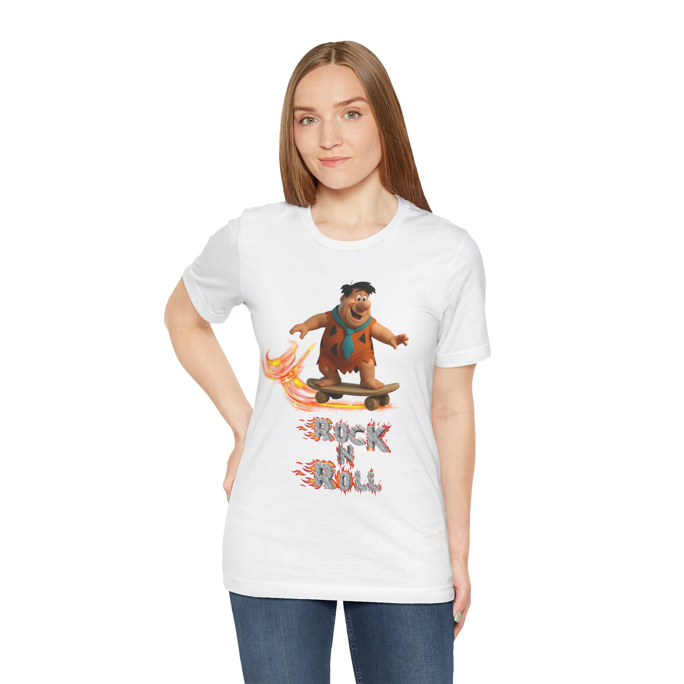 Rock 'n' Roll Graphic Unisex Familie Feuerstein - Flintstones