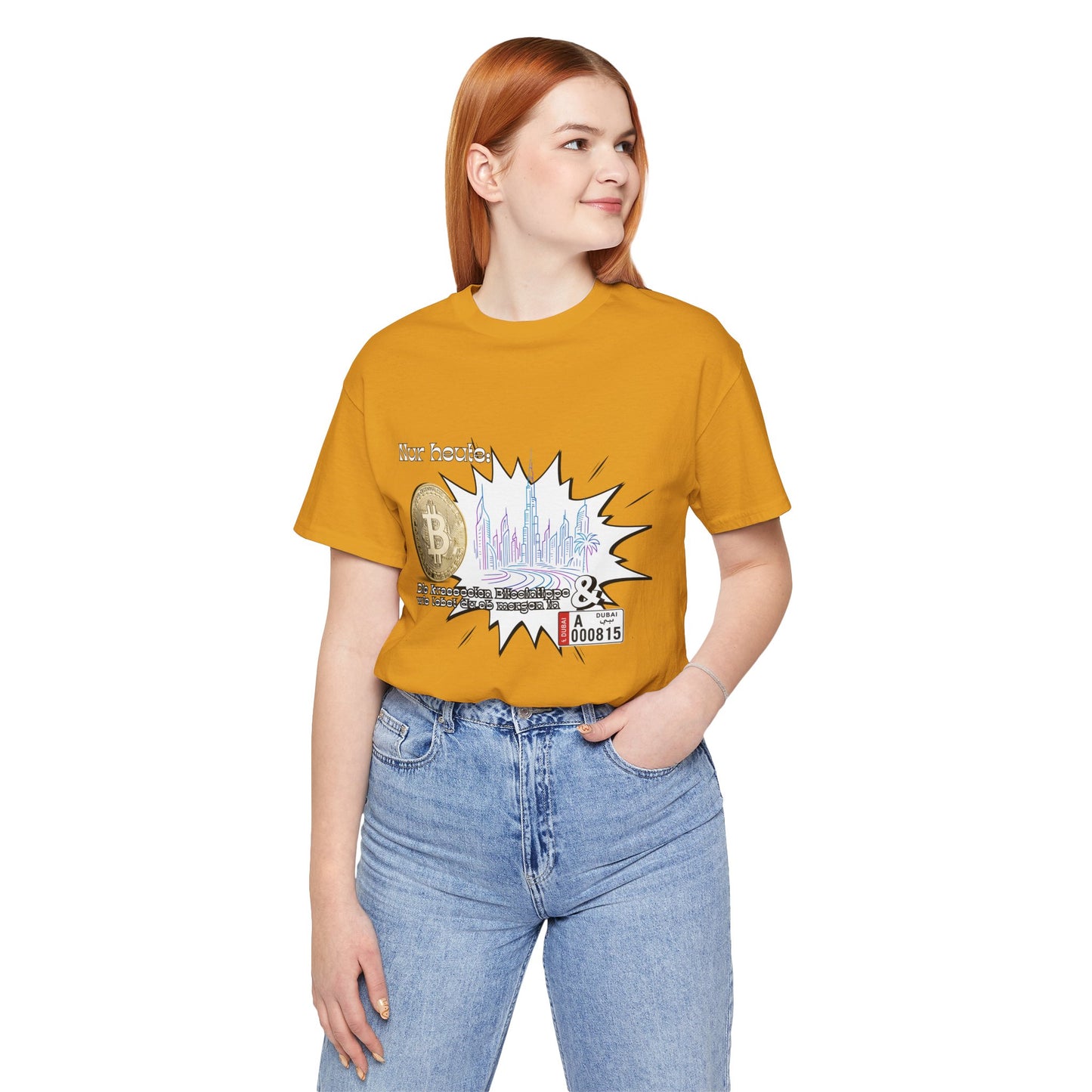 Bitcoins Dubai - Rosarote Welt - lass dich nicht verarschen T - Shirt