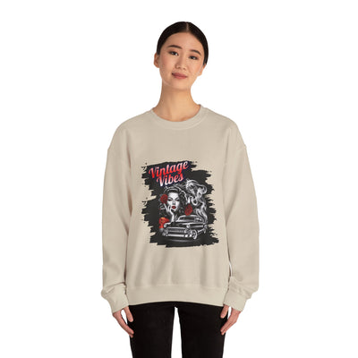Vintage Vibes Unisex Sweatshirt, Retro