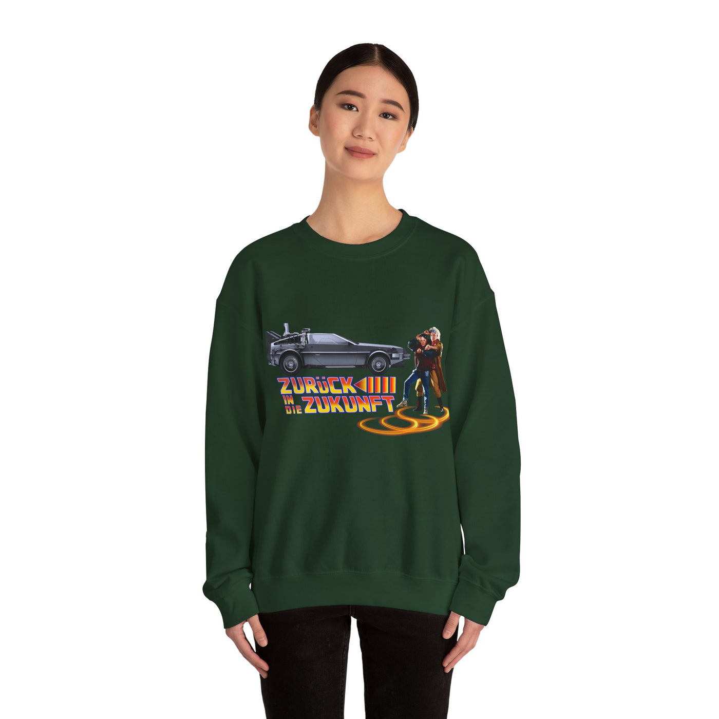 Retro Movie Sweatshirt - Back to the Future unisex