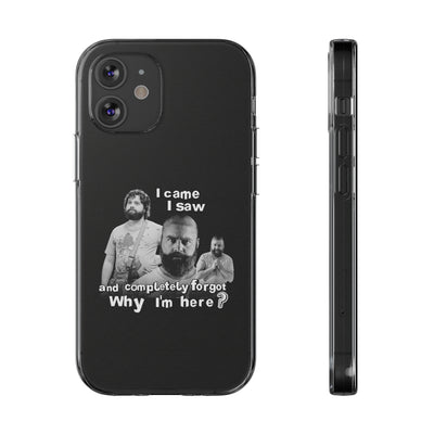 I Came, I Saw & Forgot, Alan Hangover -  Funny Phone Case  - Handyhülle -