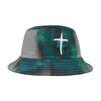 Blessed Saved Loved - Christian - Christlich - Jesus - Gott Hat- Fischerhut