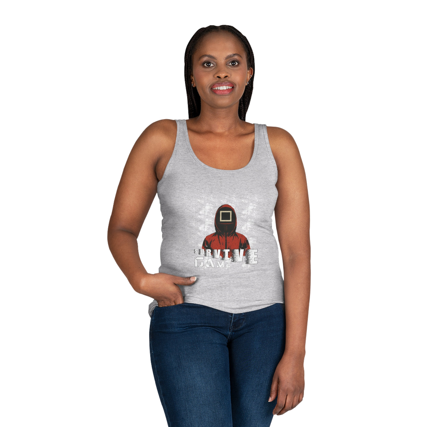 Squid Game Inspired Women's Tank Top - Casual Summer Wear