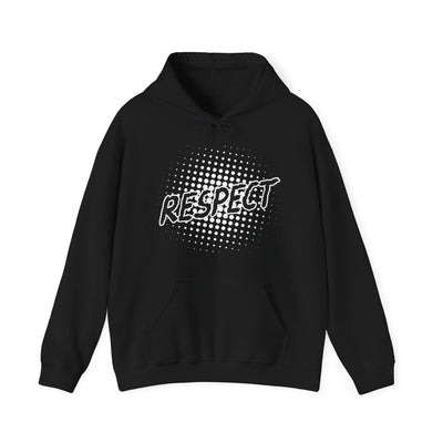 Respect Unisex Hooded Sweatshirt, Streetwear Hoodie