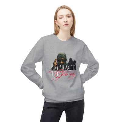 Embrace Chaos Crewneck Sweatshirt - Unisex