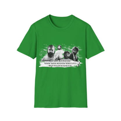 I am the reason why this night...Retro Graphic Unisex Softstyle T-Shirt - Hangover Alan
