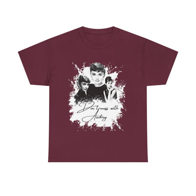 Don't mess with Audrey - Audrey Hepburn T Shirt