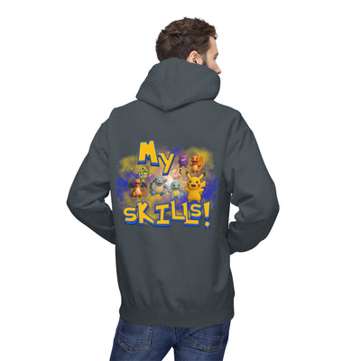 Pokemon Skills Hoodie, Unisex Pokemon Sweatshirt, Cute Hoodie