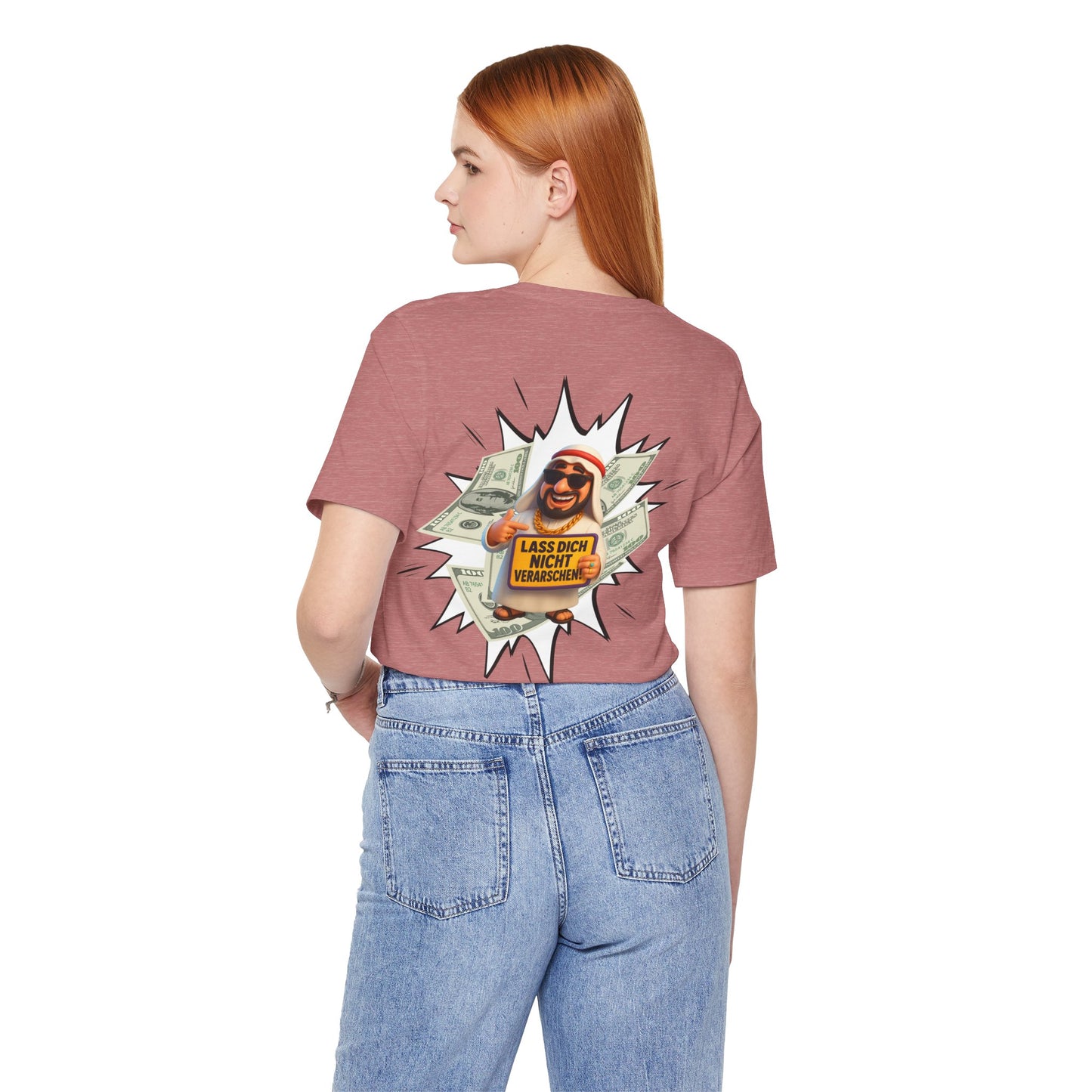 Bitcoins Dubai - Rosarote Welt - lass dich nicht verarschen T - Shirt