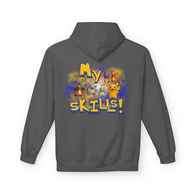 Pokemon Skills Hoodie, Unisex Pokemon Sweatshirt, Cute Hoodie