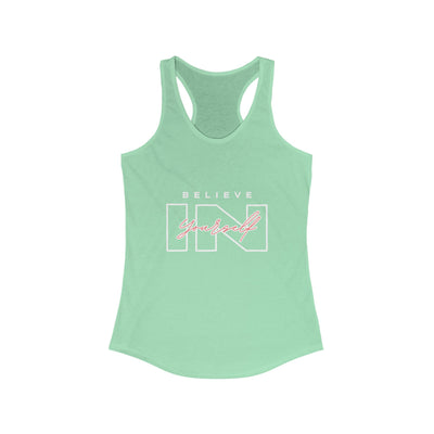 Believe in Yourself Tank Top - Women's Motivational Fitness Apparel