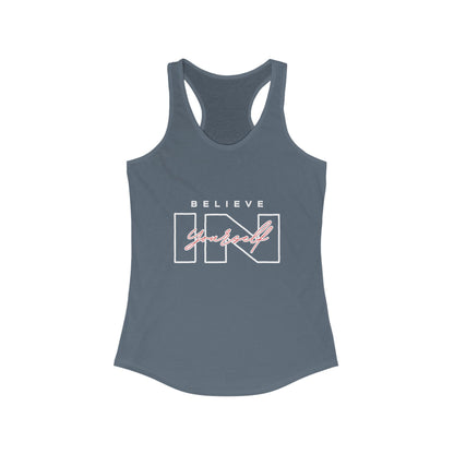 Believe in Yourself Tank Top - Women's Motivational Fitness Apparel