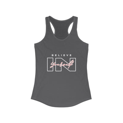 Believe in Yourself Tank Top - Women's Motivational Fitness Apparel