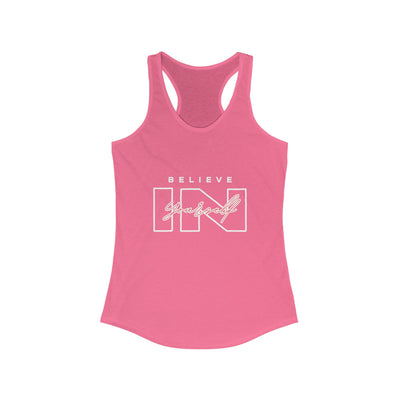 Believe in Yourself Tank Top - Women's Motivational Fitness Apparel